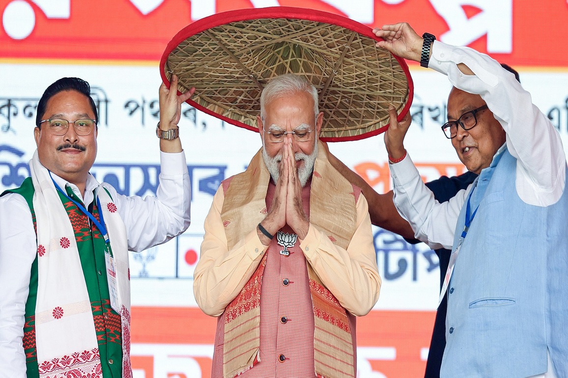 BJP-led NDA will keep working for Assam's transformation: PM Modi