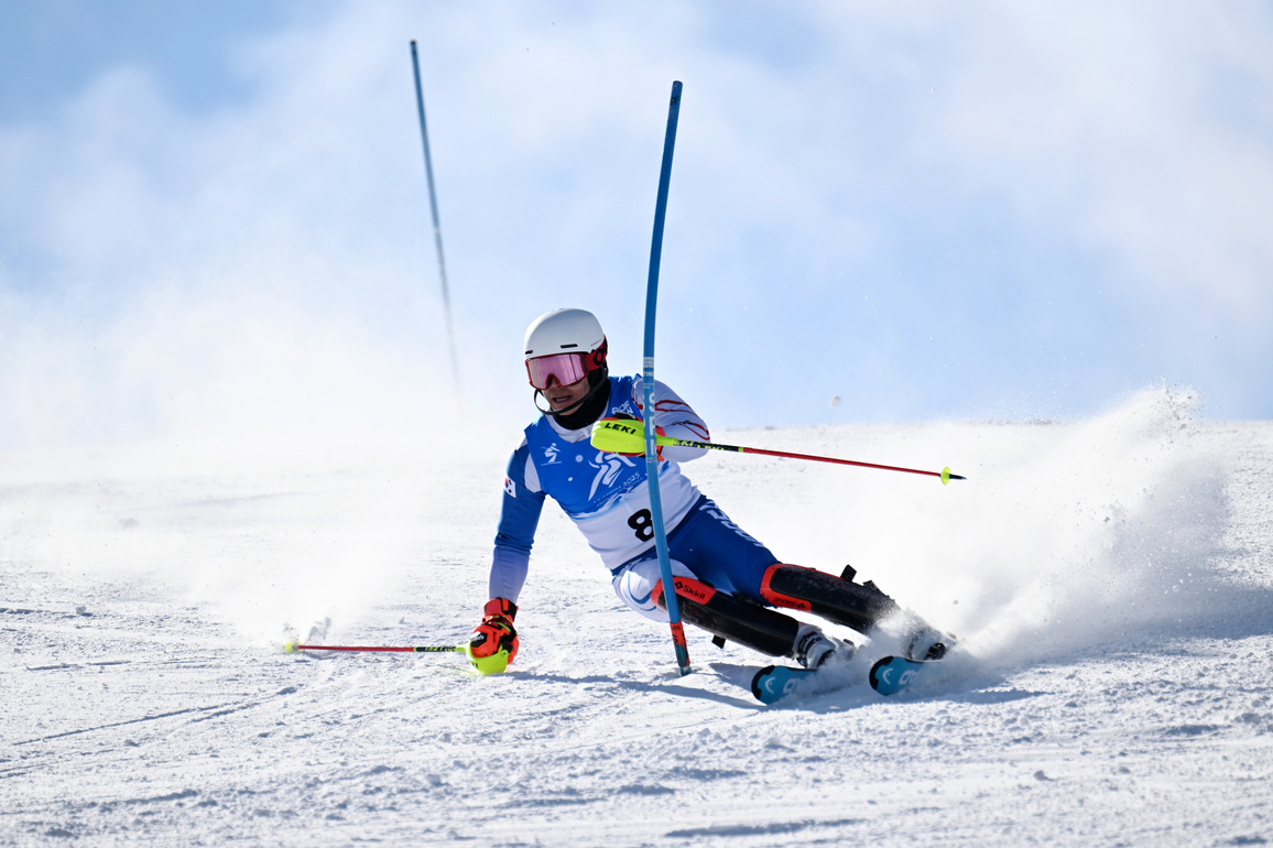 (SP)CHINA-HARBIN-ASIAN WINTER GAMES-ALPINE SKIING-MEN'S SLALOM(CN)
