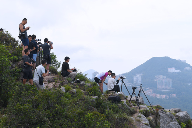 (SpotNews)CHINA-HONG KONG-PLA NAVY-FLEET-VISIT-IMAGE CAPTURING (CN)