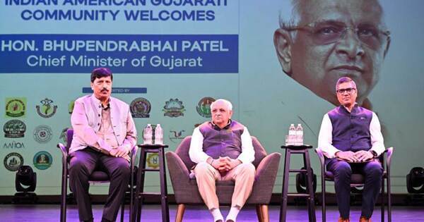 Gujarat CM invites US - based Gujarati diaspora to partner in state development journey