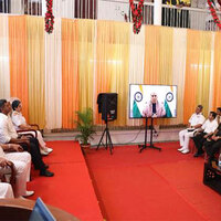 "Govt committed to providing quality healthcare to every citizen, especially in remote, island territories:" Rajnath Singh