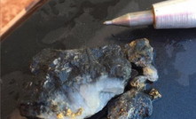  Visible gold from Silver Lake's drilling.