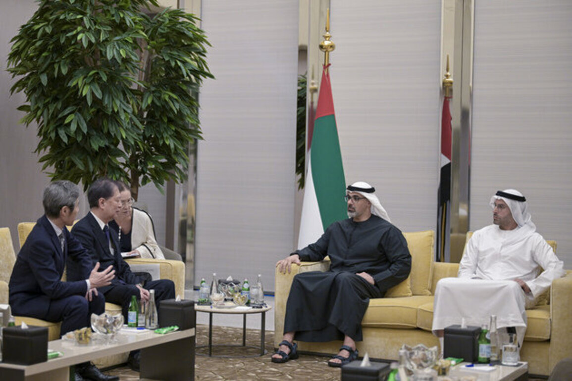 Khaled bin Mohamed bin Zayed meets Executive Director of Tokyo National Museum