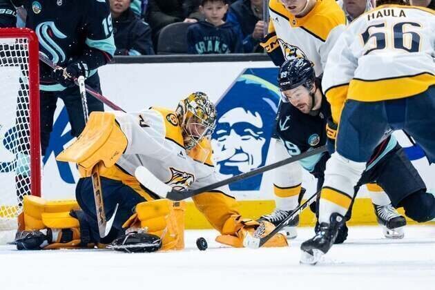 Predators pick up crucial comeback win over Kraken