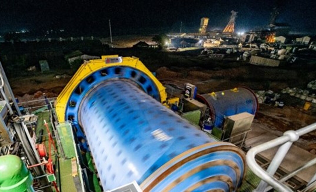 the Kipushi zinc concentrator