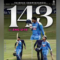 Vaibhav Suryavanshi smashes fastest U19 ODI century, becomes youngest centurion in this age group