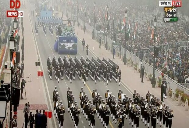 Republic Day 2023: Marching contingents at Kartavya Path showcase India's military might