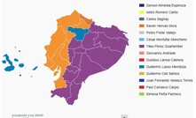  Ecuadar election splits country