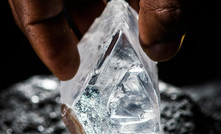  The Constellation 813 carat diamond found at Lucara Diamond's Karowe mine in November 2015