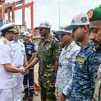 IOS Sagar makes port call at Colombo, furthering India-Sri Lanka Maritime Cooperation
