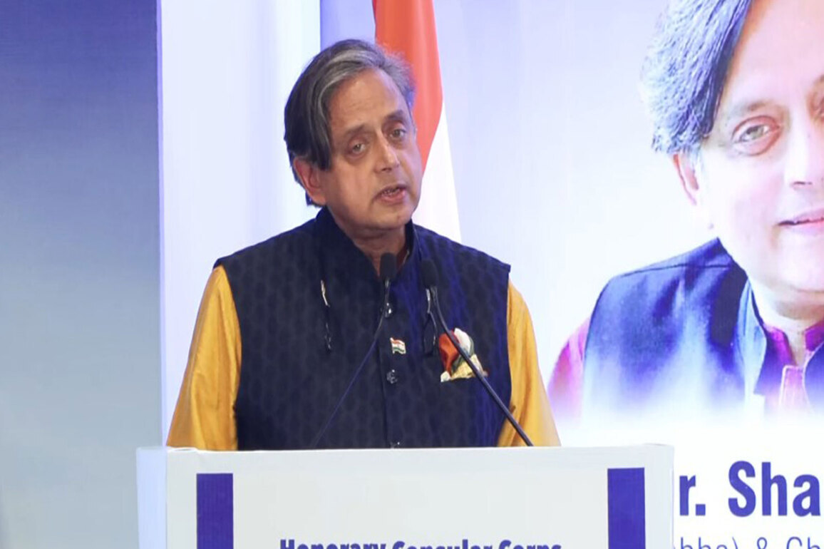 Shashi Tharoor attends Consular Day 2026; terms consular work as "indispensable"