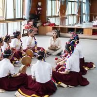 (InXizang)CHINA-XIZANG-LHASA-REBA DANCE-INHERITANCE (CN)