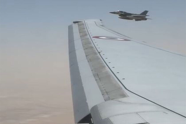 UAE's F-16 jets escort PM Modi's aircraft as he enters its airspace