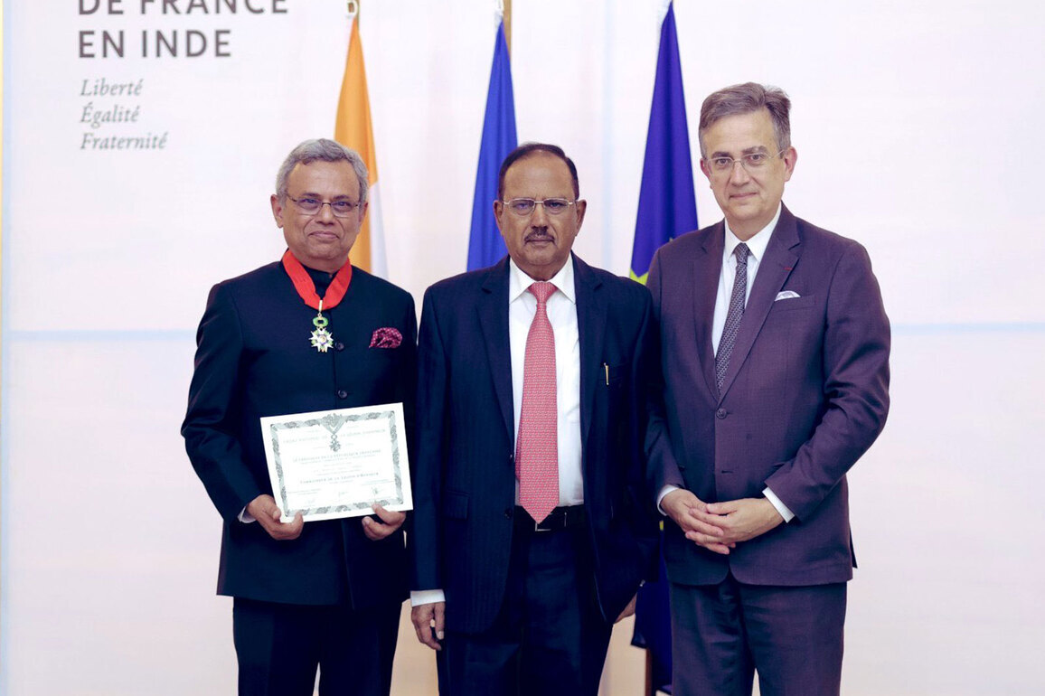 "France-India partnership strong, consistent and trusted": Jawed Ashraf on French honour