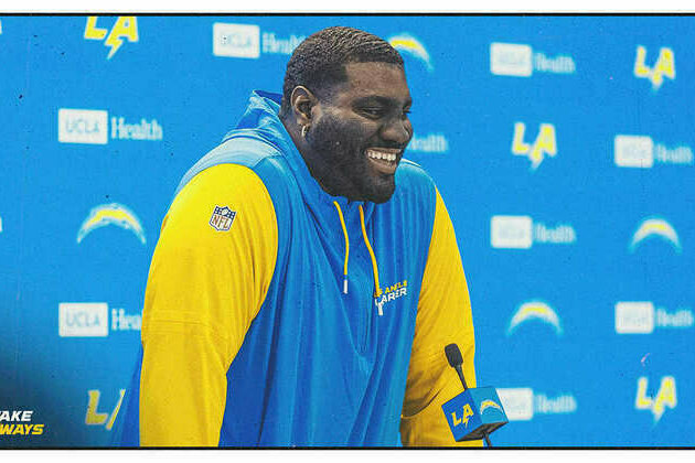 5 Takeaways: Why the Chargers 'Felt Like Home' For Mekhi Becton