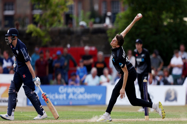 New Zealand adds speedster Ben Sears as travelling reserve for T20 WC