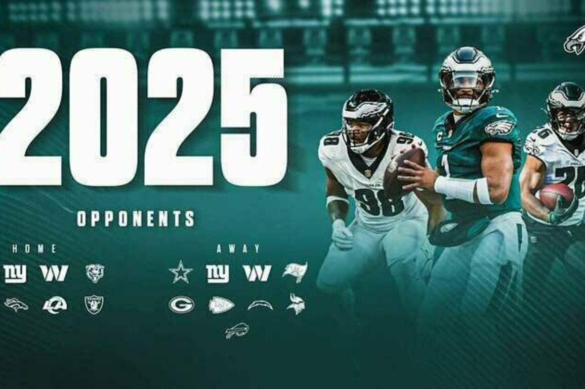 Who are the Eagles' 2025 opponents