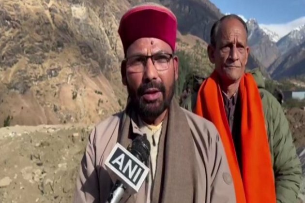 Joshimath: High Power Committee member takes stock of pre-fabricated huts in Dhak village
