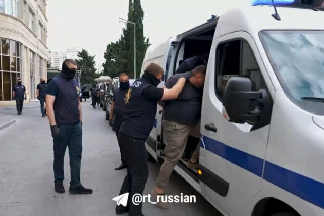 Russian journalists detained in Azerbaijan