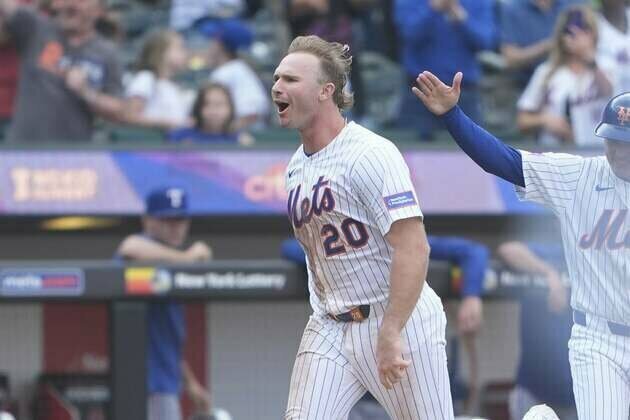 MLB roundup: Pete Alonso's HR in 10th helps Mets end 8-game skid