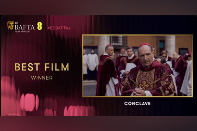 Baftas 2025: 'Conclave' beats 'The Brutalist' to best picture