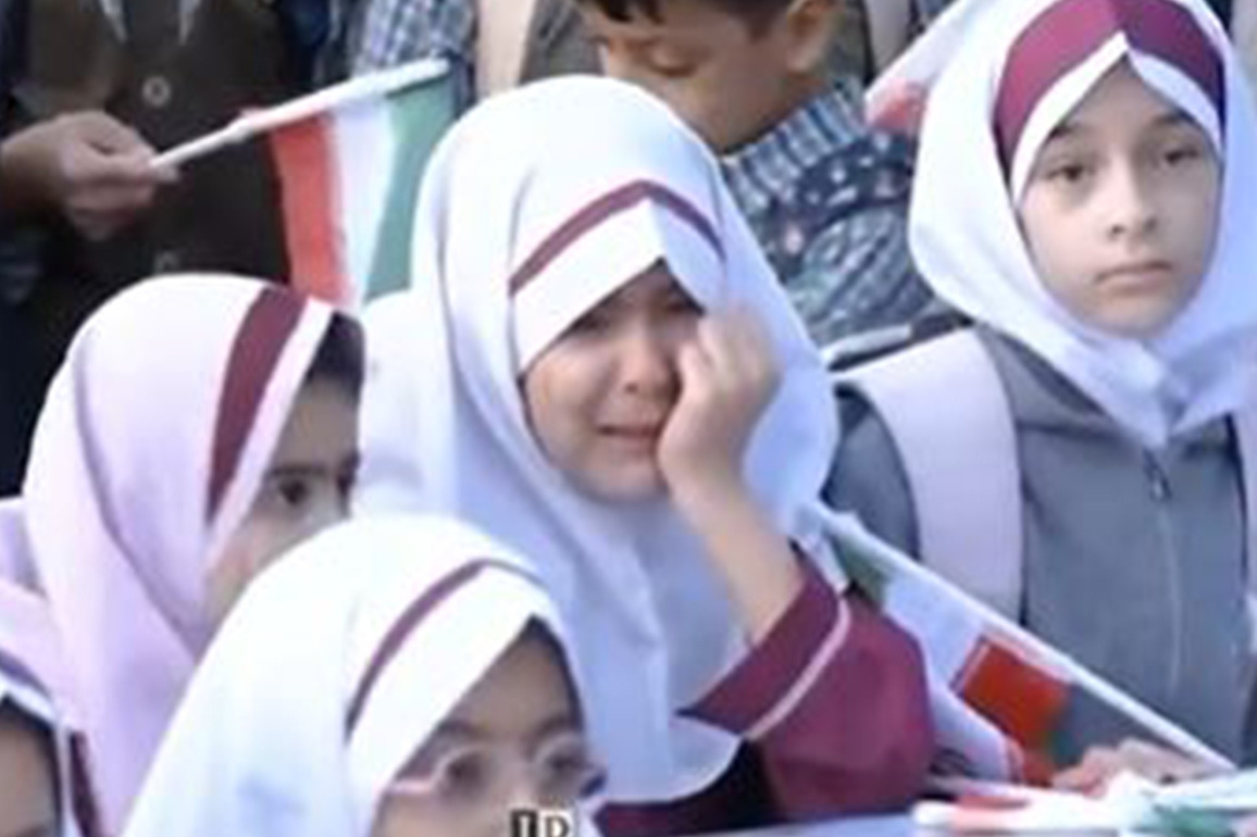 Tehran: Iranian students protest outside UN office over US-Israel attack on elementary school