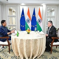 Piyush Goyal discusses India-EU trade ties with EU trade Commissioner
