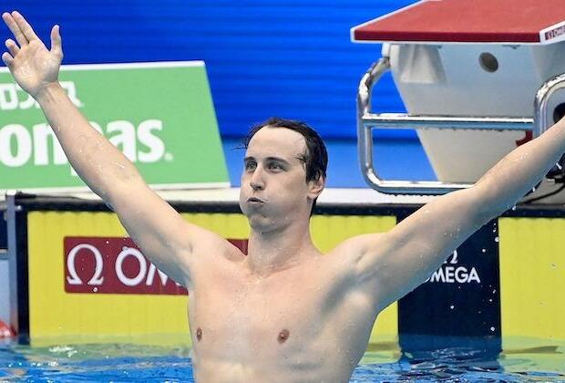 Cameron McEvoy picks up Australia's 11th gold medal at Fukuoka