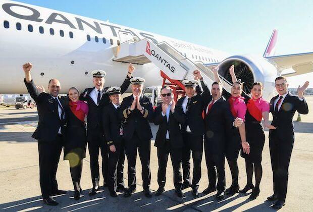 World's longest commercial flight ever touches down in Sydney