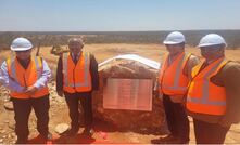  Nagendra Nath Sinha, Amitava Mukherjee, Rakesh Gupta and Amarjeet Singh Takhi at the groundbreaking ceremony