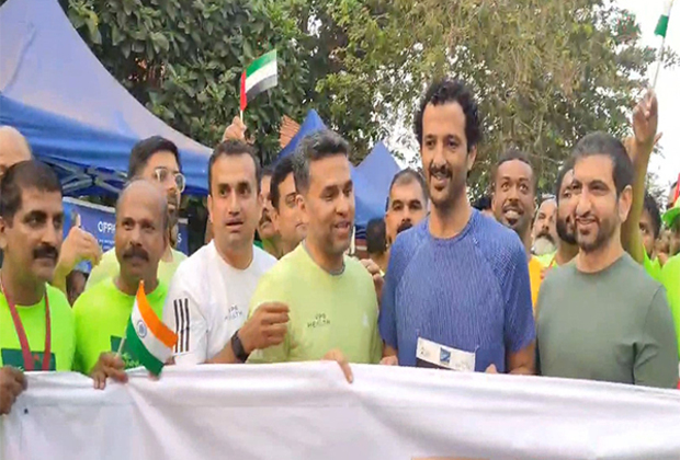 Abdulla Bin Touq Al Marri participates in Kerala's 'Year of Community Run'