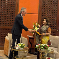 Foreign Minister Arzu Rana Deuba thanks World Bank for continued support in Nepal's development