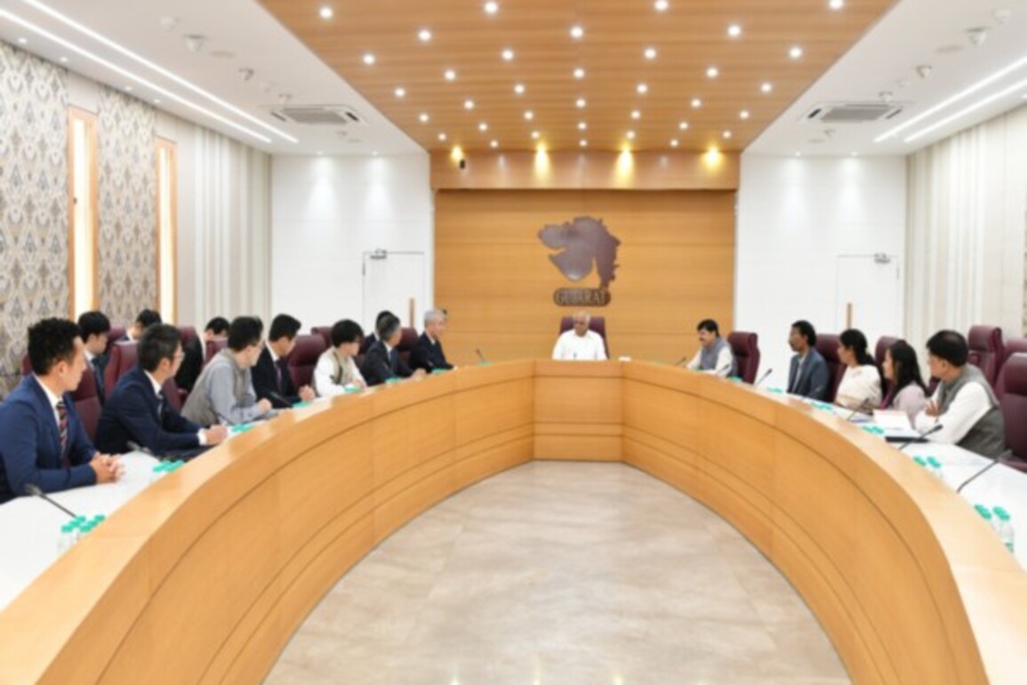 Gujarat CM Bhupendra Patel meets JICA delegation, seeks deeper collaboration in semiconductor sector