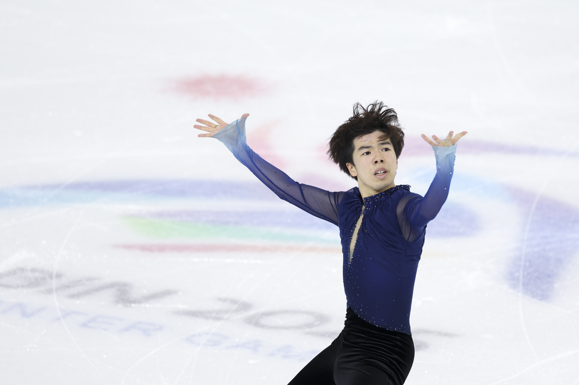 (SP)CHINA-HARBIN-ASIAN WINTER GAMES-FIGURE SKATING-MEN SINGLE SKATING FREE SKATING(CN)