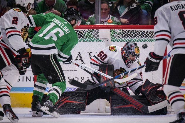 Seguin sends streaking Stars past Blackhawks