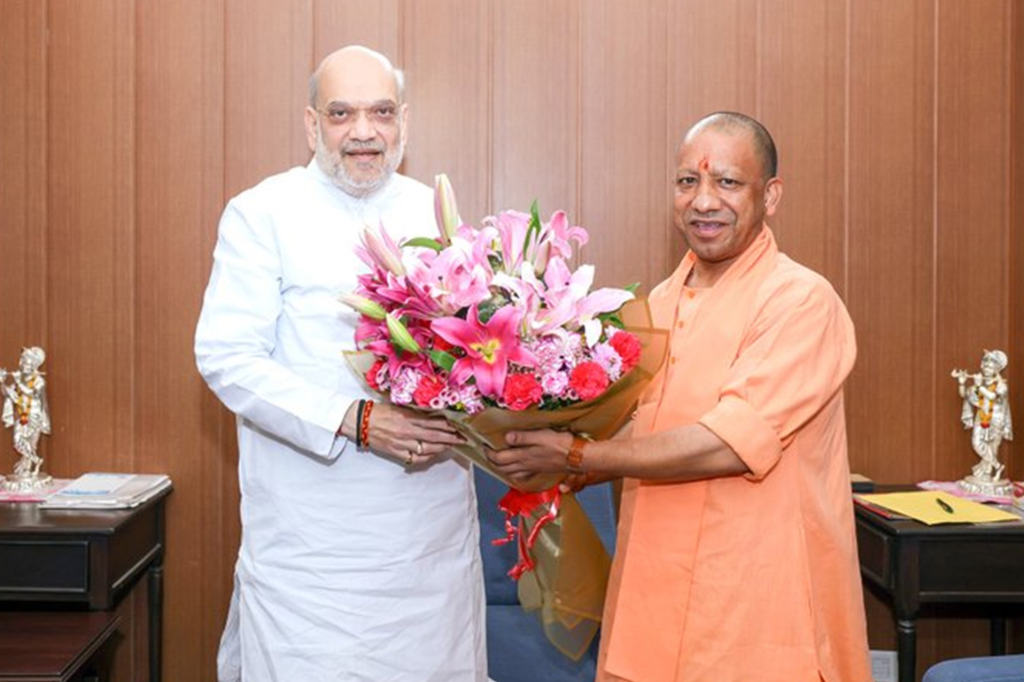 Uttar Pradesh CM Yogi Adityanath calls on Amit Shah, JP Nadda in Delhi