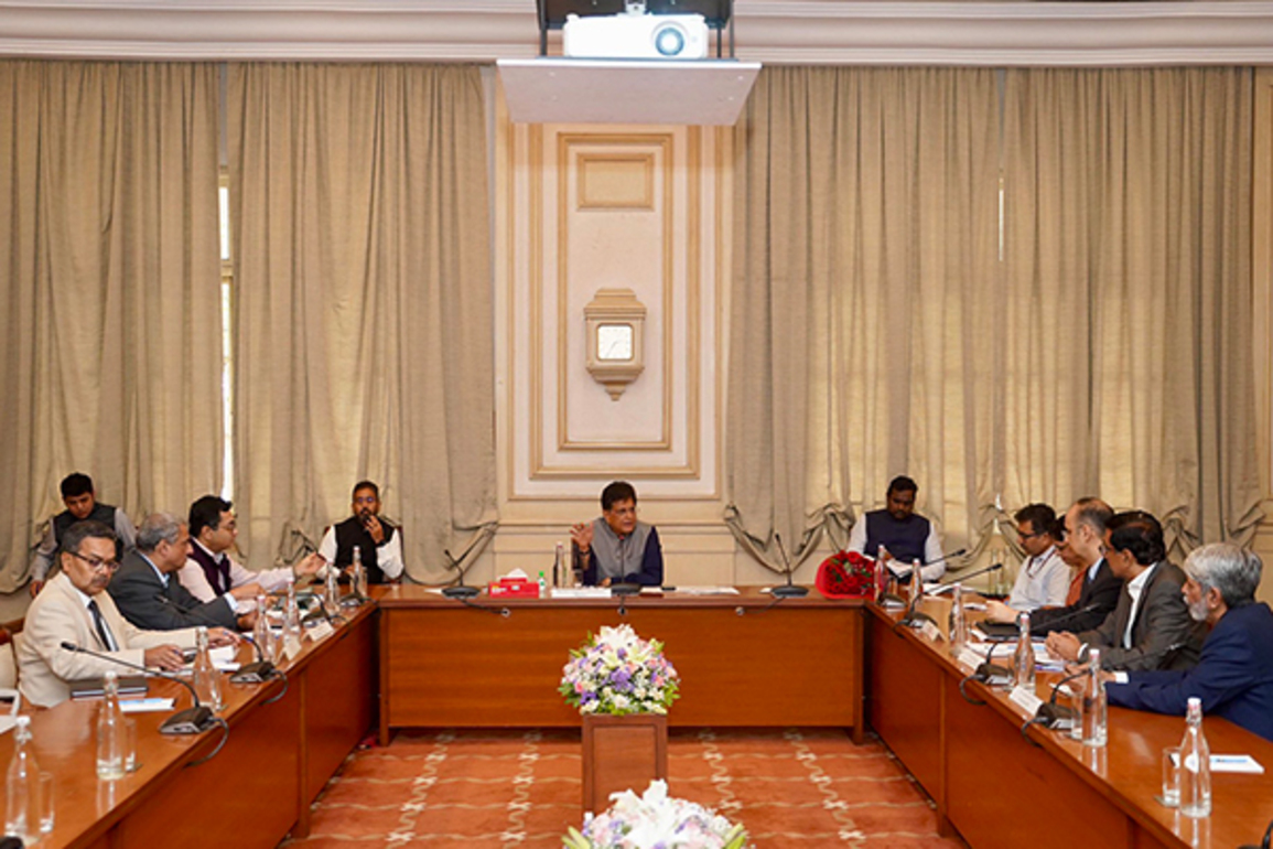 Piyush Goyal meets steel, engineering sector leaders to boost competitiveness and global role