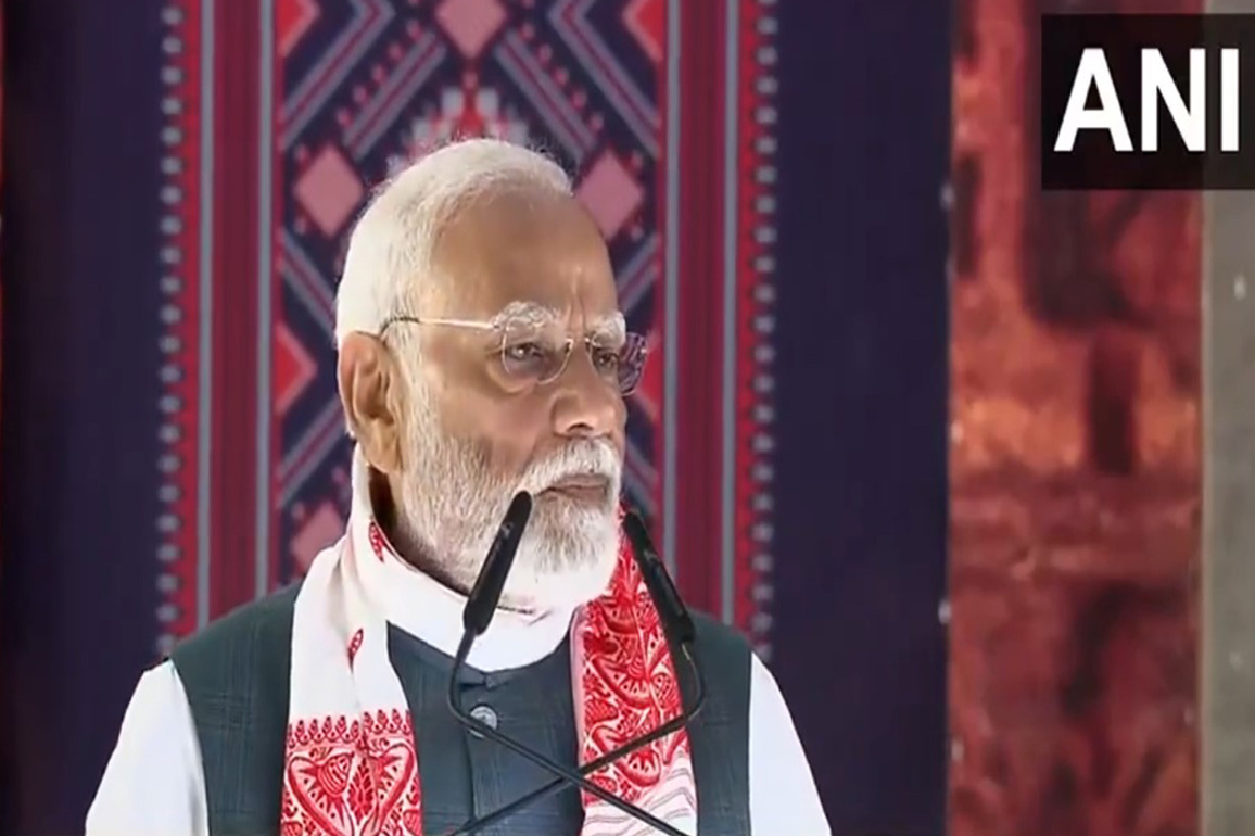 "During Congress rule, poor were made to suffer and were insulted": PM Modi highlights BJP's "Nagrik Devo Bhava" mantra in Assam
