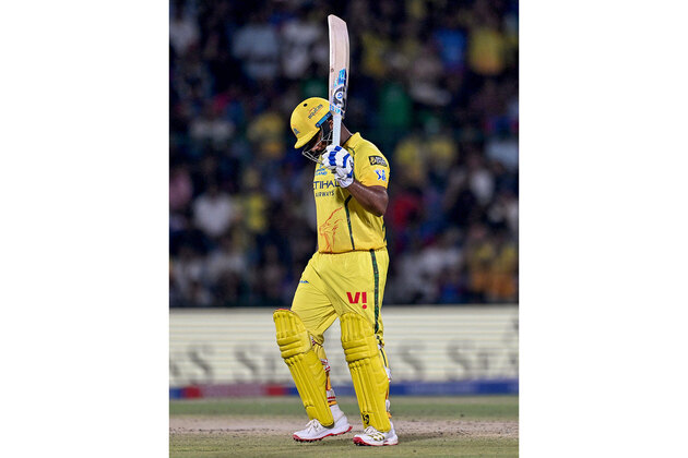 CSK skipper Gaikwad hails "backbone" Sanju; lauds young Kartik after win over DC