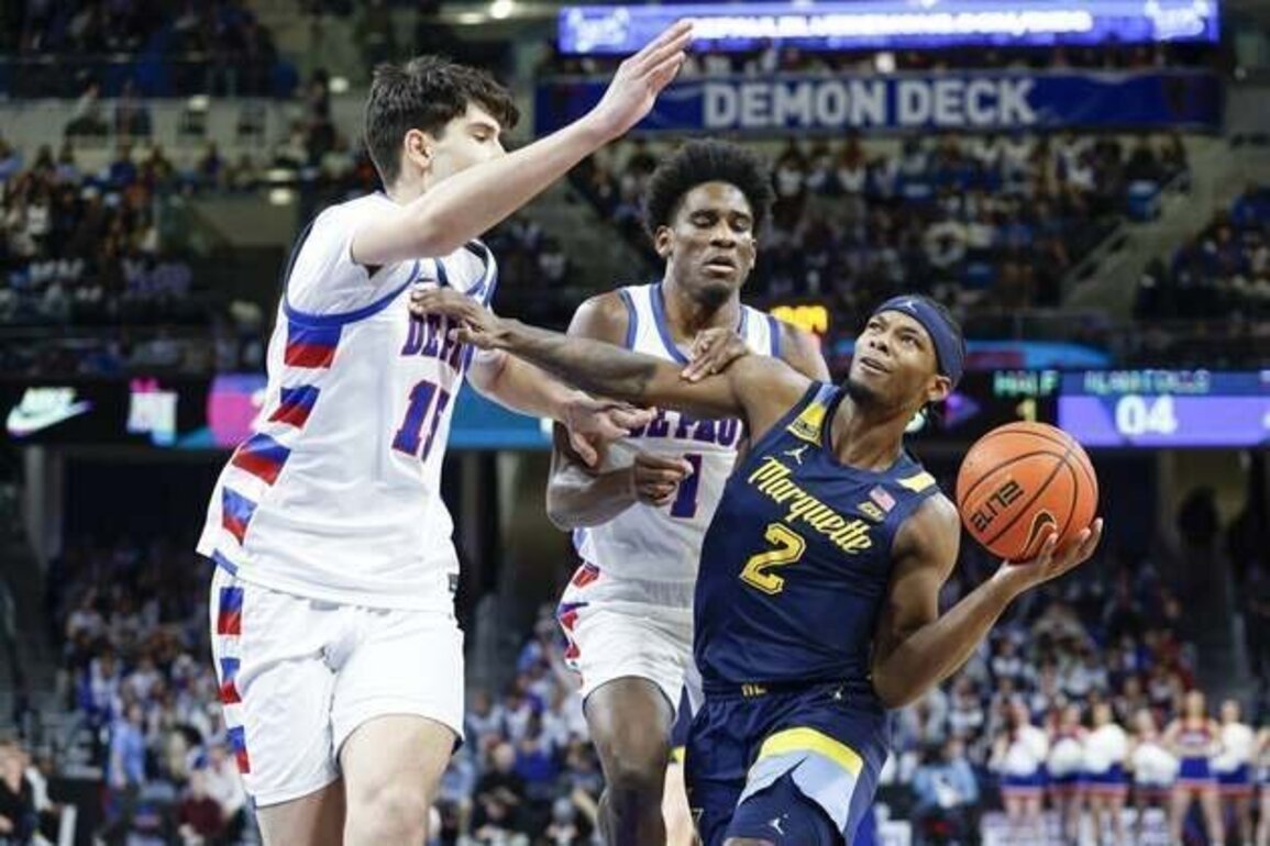 CJ Gunn explodes for 31 as DePaul defeats Marquette