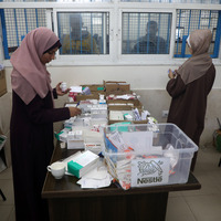 MIDEAST-GAZA CITY-HEALTH CENTER