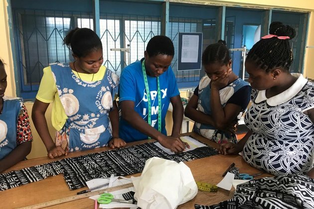 Global Effort Under Way to Create African-Print Face Masks for Ghana