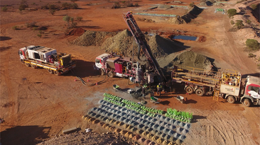 Drilling at Gidgee in WA's Goldfields