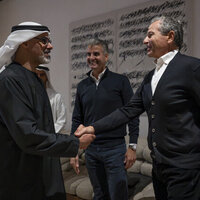 Khaled bin Mohamed bin Zayed meets executive management delegation from Walt Disney Company