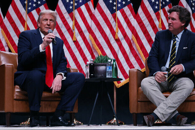 Tucker Carlson trashes Trump over Easter f-bomb