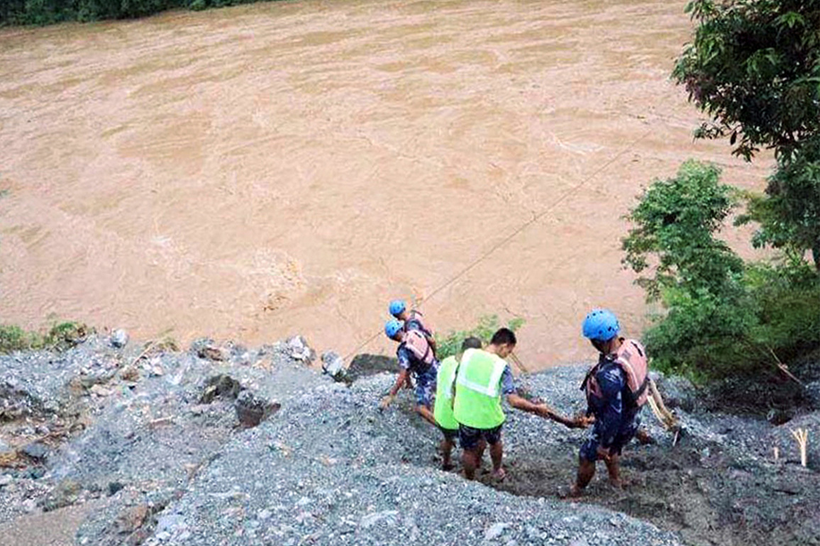 Nepal: Atleast 18 dead after bus carrying over 35 passengers plunges into River