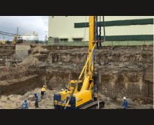  Expansion at Olkaria, the largest geothermal power station of its kind in Africa, is being made possible with piling work carried out by Franki