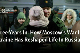 3 Years In: How Moscow's War In Ukraine Has Reshaped Life In Russia