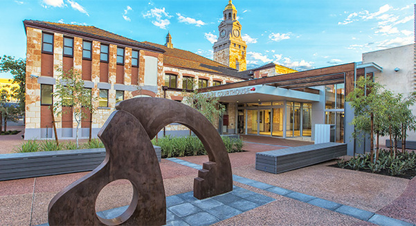 Kalgoorlie Magistrates Court. Image supplied by WA Government.