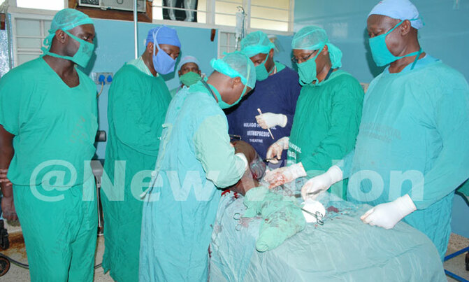 Patients with broken limbs get free surgery at Mulago Patients with broken limbs get free surgery at Mulago